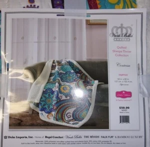 Virah Bella® Collection - Debra Valencia™ "Contessa" Quilted Sherpa - Picture 1 of 2