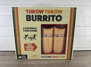 NEU versiegelt Wurf werfen Burrito Völkerball Kartenspiel von explodierenden Kätzchen schnell - Bild 1 von 3