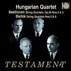 Hungarian Quart Beethoven Streichquartette Op59 Nr2 And 3  Ba Cd Us Import