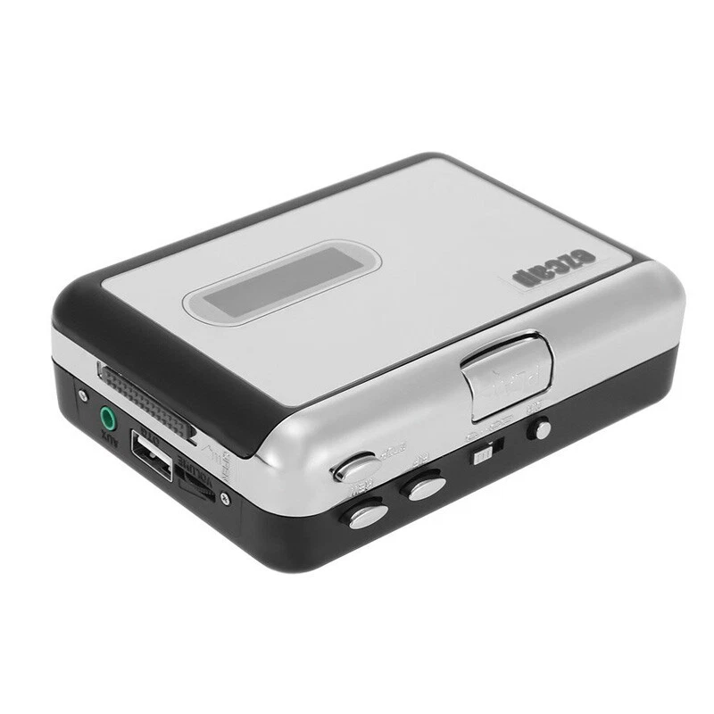 EZCAP Portable Tape USB Cassette to MP3 Converter Capture Audio Music Player