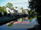 PHOTO  CANAL PUB AND MILL AT AUDLEM CHESHIRE PLENTY OF EVENING DRINKERS WERE STI