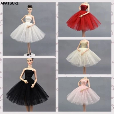 APATSUKI 5pcs/lot Fashion Ballet Dress For 11.5" Doll Clothes Party Dresses 1/6 Kids Toy