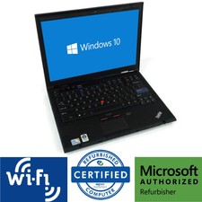 Lenovo ThinkPad X301 13.3" Laptop Core 2 Duo SU9400 1.4GHz 4GB 160GB SSD Win 10