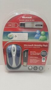 Microsoft LifeCam NX 6000 PC Camera & Wireless Laser Mouse New Mobility Pack