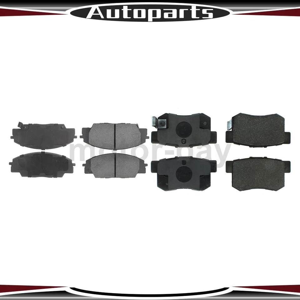 Juego de pastillas de freno delanteras traseras Centric para Honda Civic 2006 2007 2008 2009 2010 2011 Foto 1 de 4