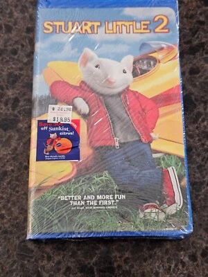 BRAND NEW Stuart Little 2 (VHS; 2002) RARE Sealed OOP *SEE NOTE* - Image 1 of 3