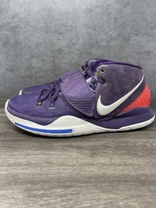 Nike Kyrie 6 Size 10.5 Mens Enlightenment Purple White BQ4630-500 Basketball - Picture 1 of 15
