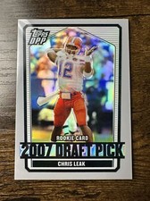 2007 Draft Picks and Prospects Chrome Silver Refractors #114 Chris Leak /125