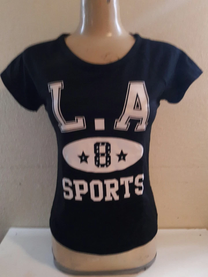 NUEVO CON ETIQUETAS DAMAS JUNIORS TALLA MEDIANA AVIVA SPORT CROP TOP LOS ANGELES SPORTS  Foto 1 de 1
