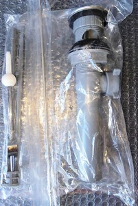 Bathroom Sink Drain Assembly Kit, Pop-Up. U2 UPC P.P. SG.. - Picture 1 of 11