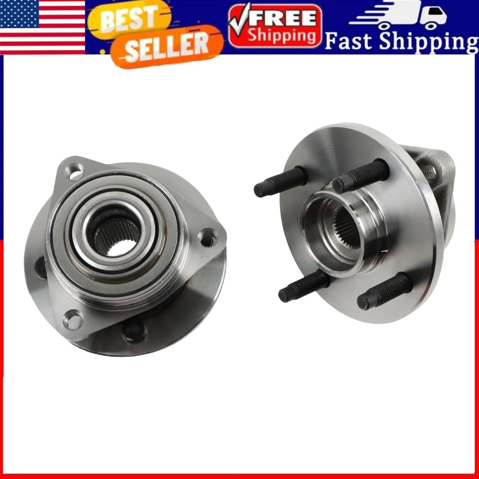 2X Wheel Bearing w/ Hub Assembly For Chevy Cobalt Saturn Ion Pontiac G5 Pursuit Foto 1 de 4