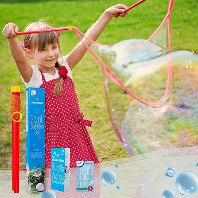 - Giant Bubble Wands Kit, 1 Pack, Big Bubble Wand, Giant Bubble Maker, Large Bub - Image 1 of 4