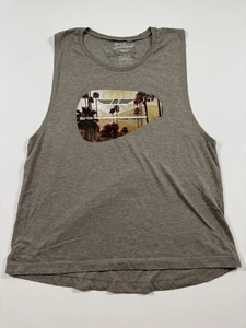 Titleist Tank Top Mens L Vokey SM9 Palm Trees Graphic Taupe Sleeveless Golf - Picture 1 of 8