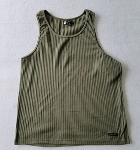 Modern Culture Tank Top Color Olive size Large - Picture 1 of 7