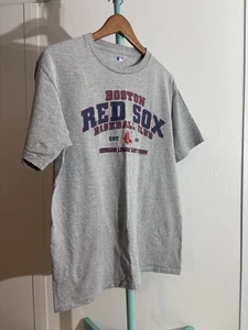 Majestic Authentic Boston Red Sox Men's M Gray Short Sleeve T-Shirt - Picture 1 of 8