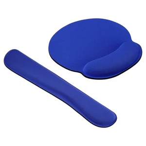 Keyboard Wrist Pad, Mouse Wrist Rest Ergonomic Wrist Support Style 3, Blue - Afbeelding 1 van 5