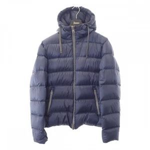 HERNO Used Water Repellent PI0676U_12361_9206 Puffer Jacket Nylon Navy 52 Men' - Picture 1 of 10