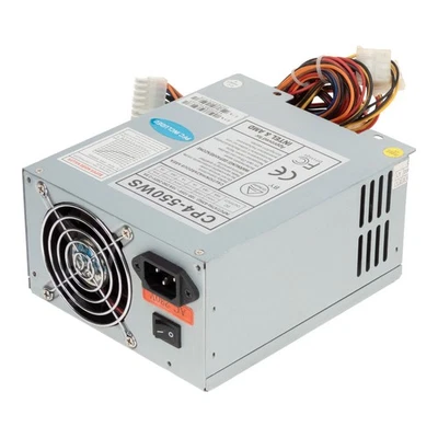 Power Supply SPS CP4-550WS 550W ATX 20-Pin ATX12V SATA MOLEX FDD - Image 1 of 3