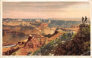 Postal AZ: Vista temprano en la mañana desde Lincoln Point, Gran Cañón, Arizona - Imagen 1 de 2