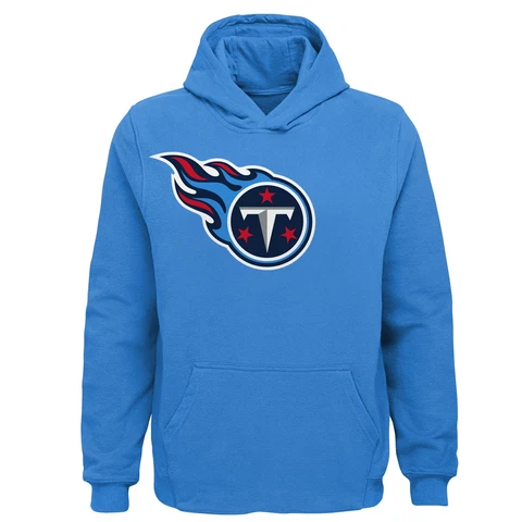 Outerstuff NFL Youth Boys Tennessee Titans Primary Logo Fleece Hoodie Cover