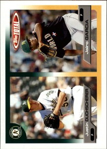 2005 Topps Total Oakland Athletics Baseball Card #648 J.Duchscherer/J.Garcia