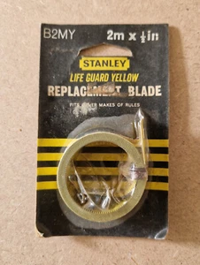 Stanley tape measure Replacement Blade B2MY 2m x 1/2 inch , Life Guard Yellow - Foto 1 di 8