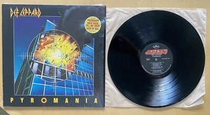 DEF LEPPARD PYROMANIA ORIG 1983 1ST PRESS IN THE SHRINK + HYPE METAL NWOBHM NM - Picture 1 of 2