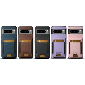 For Google Pixel 9 Pro XL 9 8 Pro 7A 6 Card Slot Kickstand Wallet Phone Case - Picture 1 of 13