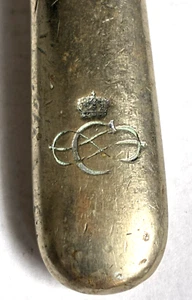 Cubiertos originales Cosulich Line Trieste principios de 1900 de Argenteria Weller #AC1 - Imagen 1 de 6