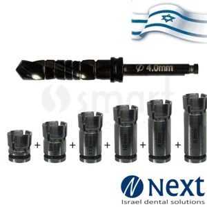 lot x 6 Drill Stopper Surgical + Carbon Drill 4.0 mm Irrigation - Picture 1 of 8