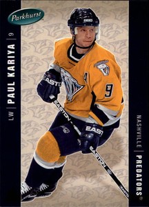 2005-06 Parkhurst Predators Hockey Card #268 Paul Kariya