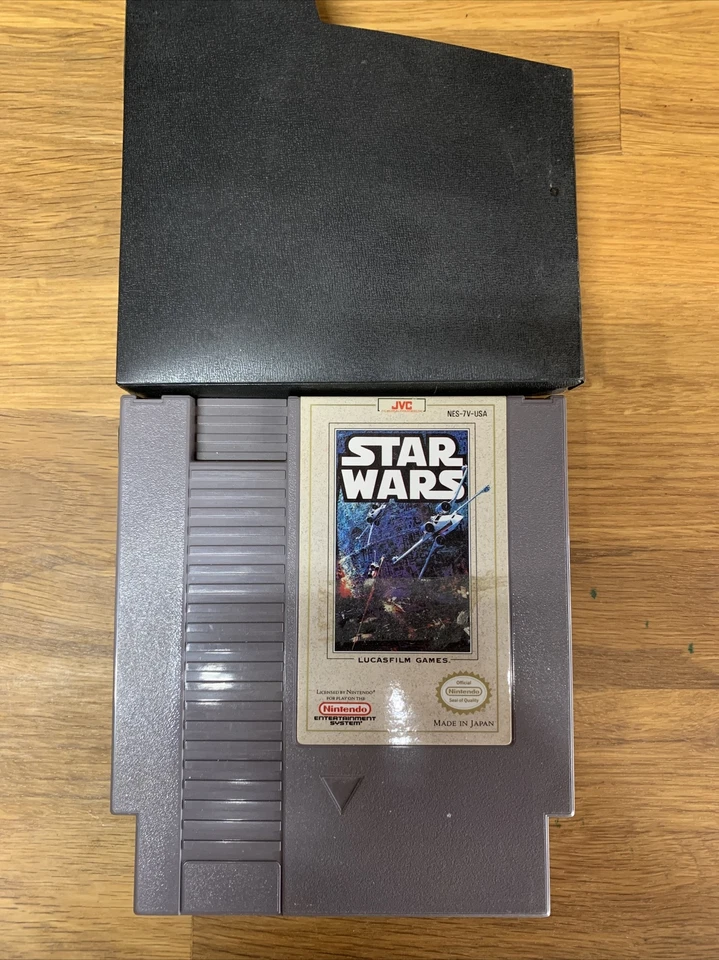 Star Wars Nintendo NES Auténtico Cartucho Original Solo Foto 1 de 1