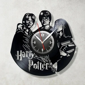 Harry Potter Vinyl Wall Clock Record Clock Schallplatte Wanduhr Deko Wand 3 - Bild 1 von 1