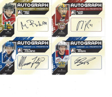 2010-11 IN THE GAME HEROES AND PROSPECTS MARK PYSYK AUTOGRAPH
