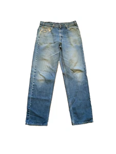 Vintage 2006 Levis 550 Jeans 36x34 Faded Distressed Medium Wash Relaxed Tapered - Picture 1 of 23