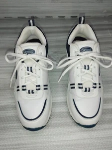 "Retro" Vtg  EZ Stride White Sport Tennis/ Walking Shoes Mens Size 8.5. Wm’s 10  - Picture 1 of 12