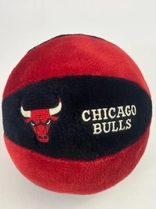 Chicago Bulls Plush Basketball Pillow Ken Tex Stuffed Ball 1990s USA Vintage NBA - Picture 1 of 7