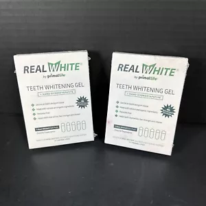 Lotto 2 cialde in gel sbiancante denti Real White di Primal Life - 20 trattamenti SIGILLATI! - Foto 1 di 16