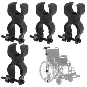 Soporte de bastón negro 4 piezas para The Walker, soporte universal para palo muletas - Imagen 1 de 7