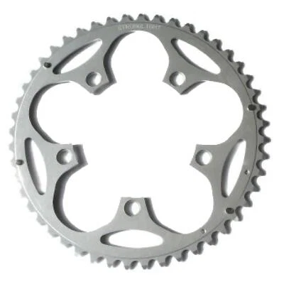 Stronglight 5 Arm S - 5083 9/10 Speed Silver Chainring 130mm PCD 42T - Image 1 of 4