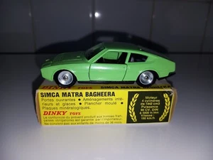 DINKY TOYS SIMCA MATRA BAGHEERA 1454 + BOITE D'ORIGINE MADE IN SPAIN - Imagen 1 de 14