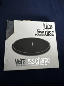 Juice JUI-WCHAR-DISC-5W-BLK Auto Wireless Charging Schwarz - Bild 1 von 1