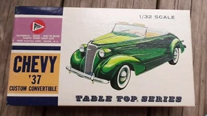 Vintage Pyro Table Top Series Chevy 1937 Custom Convertible Model Kit 1/32 - Picture 1 of 12