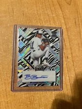 2022 Leaf Metal Baseball - Brandon Barriera - Zebra Stripe Refractor Auto #d 2/5