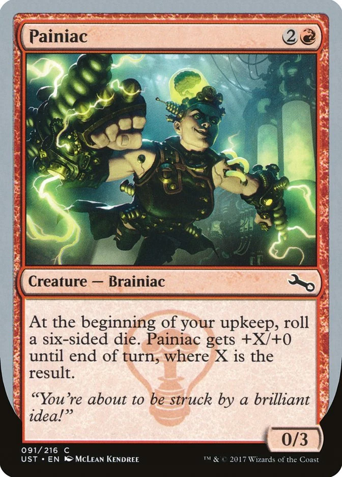Magic the Gathering (mtg): UST: Painiac  (x 4) - Image 1 of 1