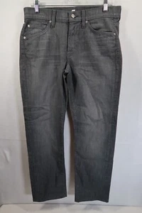 Men's 7 For All Mankind Slimmy Jeans Sz 33 (33x30) Gray Denim Casual Western - Picture 1 of 9