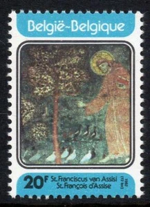 BELGIUM MNH 1982 SG2736 800th Birth Anniversary of St Francis of Assisi - Picture 1 of 1
