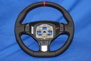ORIGINAL LENKRAD LEDERLENKRAD PEUGEOT 3008 12 Uhr Markierung NEU BEZOGEN P40 - Bild 1 von 6
