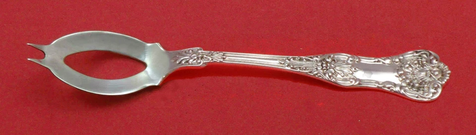 New King by Dominick and Haff Sterling Olive Spoon Ideal 5 3/4" Custom Made - Image 1 of 1