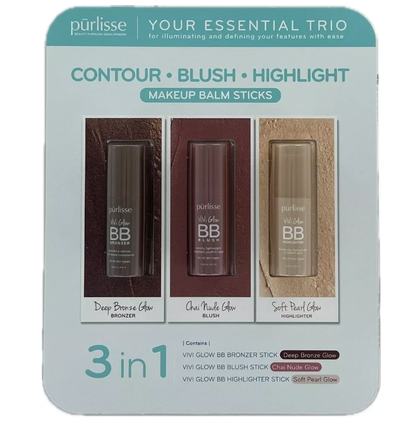 Purlisse Essential Vivi Glow  BB Makeup Balm Sticks 0.28 Ounce Choose Your Type - Image 1 of 1